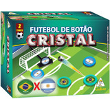 Futebol Botão Cristal Seleções Brasil X
