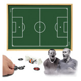 Futebol De Botão Campo 2 Times Brinquedo Portátil Souza