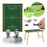 Futebol De Botão Campo 2 Times Portátil Com Pés Souza