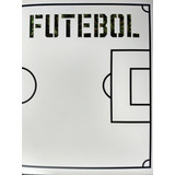 Futebol Desenho Sobre Fundo Verde