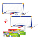 Futebol Gol De Craque Kit 2 Traves Infantil Dm Toys