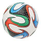 Futebol PU Bola De Futebol De Alta Elasticidade à Prova D água Tamanho 5 Macio Usável Para Adultos Para Jogo Branco 