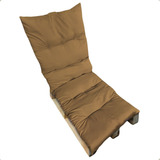 Futon Colchonete Dobrável Decorativo Colchão Solteiro Macio Cor Cáqui