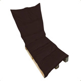 Futon Colchonete Dobrável Decorativo Colchão Solteiro Macio Cor Marrom