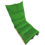 Futon Colchonete Dobrável Decorativo Colchão Solteiro Macio Cor Verde Bandeira