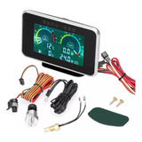 Fwefwa Voltímetro Digital marcador Temperatura Água Carro