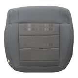FZJDSD Capa De Assento De Substituição De Pano Inferior Do Lado Do Motorista Cinza Compatível Com Jeep Wrangler Sahara Rubicon 2008 2009 2010