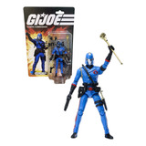 G i Joe Cobra Commander Hiya Toys Comandos Ação 1 18 10 5cm