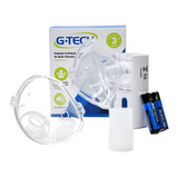 G Tech Nebulizador E Inalador De Rede Vibratória Nebmesh2 Cor Branco