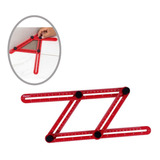 Gabarito Angular Multifunção Ajustavel Esquadro Corte Cortag