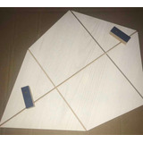 Gabarito De Madeira Para Confecção De Pipa Camarão 50 Cm