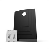 Gabarito Molde Para Dobrar Roupa Dobrador De Roupa Preto 5 Moldes Printable