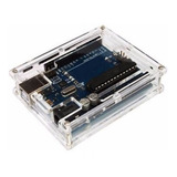 Gabinete Caixa Case Box Arduino Uno De Acrílico