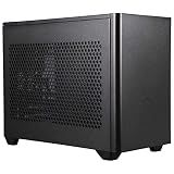 Gabinete Cooler Master MasterBox NR200 Preto SFX  Mini DTX  Mini ITX  1 Ventoinha 120mm Superior E 1 Ventoinha Traseira 92mm Sem Iluminação  Suporte Para Fonte SFX E SFX L