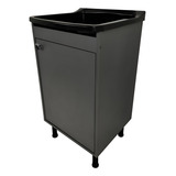 Gabinete De Lavanderia Em Mdf Com Tanque Astra 22 Litros