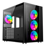 Gabinete Gamemax Lucent Black Atx