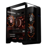 Gabinete Gamer Aquário Cg 48ki Cyberpunk C Display Digital