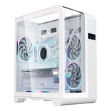 Gabinete Gamer Aquário Cg w8ki Cyberpunk C Display Digital