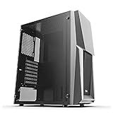 Gabinete Gamer ATX Case Mid Tower PC Gaming Case ATX M ATX Front I O USB 3 0 Port Fully Transparent Side Panels 6 Fan Position Support Water Cooling
