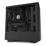 Gabinete Gamer Atx Mid Tower Preto Simples 2 Coolers 120mm