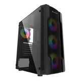Gabinete Gamer Bluecase Bg 031 Preto Sem Fonte Sem Fan