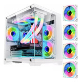 Gabinete Gamer Branco Gb1791 4 Fans