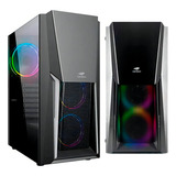 Gabinete Gamer C3tech Mt g670sbk Frontal Led Usb 3 0 Cor Preto