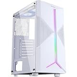 Gabinete Gamer Holt Mid Tower RGB Branco Fortrek