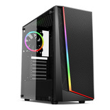 Gabinete Gamer Mymax Lion Usb 3 0 Com 1 Cooler Rgb Cor Preto