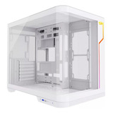 Gabinete Gamer Redragon Wideload Extreme Branco Vidro Curvo
