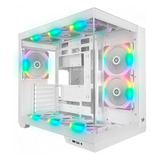 Gabinete Gamer Redragon Wideloadpro Branco Sem Fan Mid Tower
