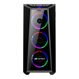 Gabinete Gamer Sem Fonte Usb 3 0 Mid Tower Mt g800bk C3tech Cor Preto