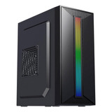 Gabinete Mini Tower Led Rgb Bluecase