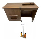 Gabinete Móvel Mesa Para Máquina Costura Elgin Genius Antiga