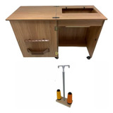 Gabinete Móvel Mesa Para Máquina De Costura Singer 248