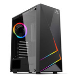 Gabinete Neologic Gamer Nl ecg45 Rainbow 1 Fan Cooler Rgb I