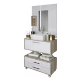 Gabinete P Banheiro Completo Cuba Painel Balcão Garantia