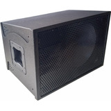 Gabinete Para Line Array P 1x12 E Driver Cor Preto 0
