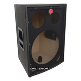 Gabinete Sem Falante Red Box 15 3 Vias Profissional