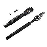 GaeaAuto Coluna De Eixo De Acoplamento De Direção Intermediária Superior E Inferior Com Acoplador De Junta Em U Adequado Para Chevy Silverado Suburban GMC Sierra Yukon XL 1500 425 176 425 132 Pacote Com 2