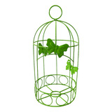 Gaiola Cute Borboleta Médio Verde Limão Decorativa Temática