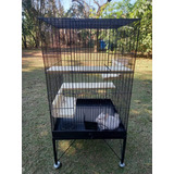 Gaiola Para Chinchila V50 Carrinho