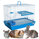 Gaiola Para Coelho Chinchila Porquinho Da Índia Grande Pet