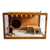 Gaiola Para Hamster Grande Completa Tipo Terrário De Hamster