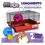 Gaiola Para Hamster Pequena Brasileirinha Black