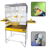 Gaiola Triplex Confort Completa Mansão Calopsita Agapornis