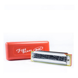 Gaita Boca Profissional Hering C Dó Free Blues C Case