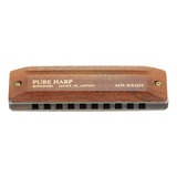 Gaita Suzuki Diatônica Pure Harp C Dó Mr550hc Com Case Nf e