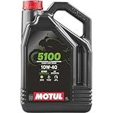 GALÃO 4 LITROS DE LUBRIFICANTE ÓLEO DE MOTOR MOTUL - 5100 4T 10W40 - SEMI SINTÉTICO