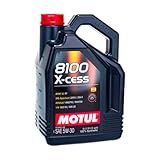 GALÃO 4 LITROS DE LUBRIFICANTE ÓLEO DE MOTOR MOTUL 8100 5W 30 X CESS GEN2 SINTETICO